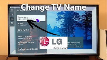 LG C1/C2 Smart TV: How To Rename Your LG Smart TV