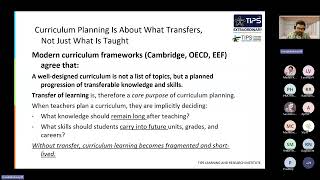Transfer of learning by Mr Joe Adaikalaraj