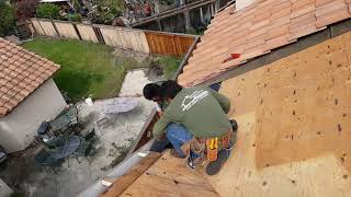 Tile Roof Leak Repair Tips for a Valley - Rancho Santa Margarita Tile Roof Repair by South County Roofing 7,965 views 4 years ago 3 minutes, 45 seconds