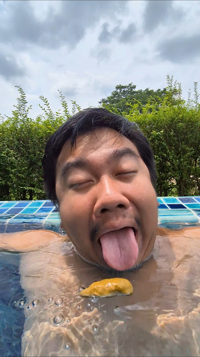 Poop in the pool | Pinmook shorts