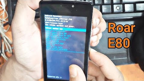 Symphony E80 Hard Reset - E80 Factory Reset Symphony - Asia Telecom GSM.