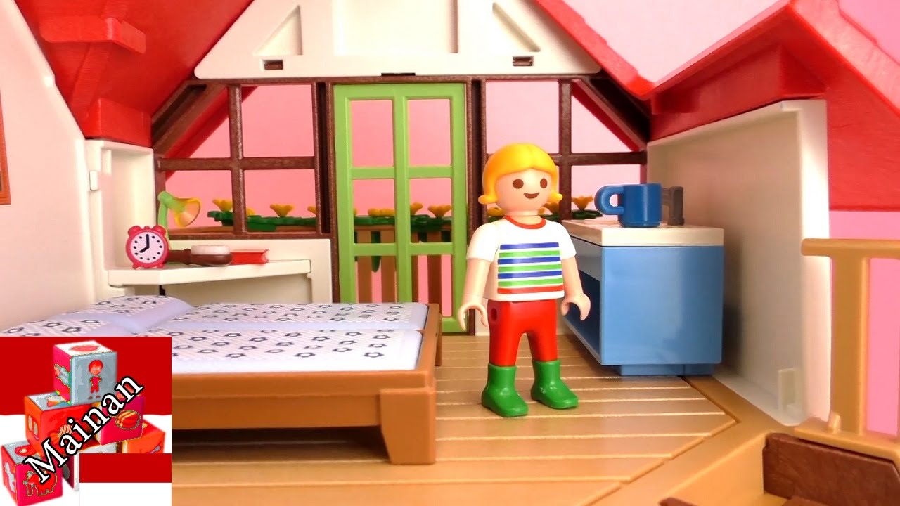 Playmobil Peternakan set 6120 Demo kamar  tidur  YouTube