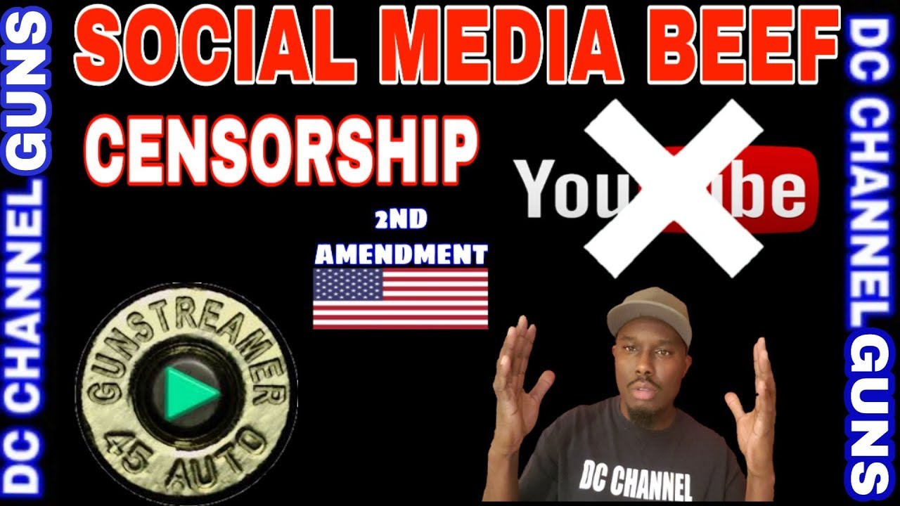 ( SOCIAL MEDIA BEEF) The Goal Suppress Gun Channel's | GUNS