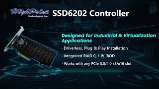 HighPoint SSD6202 overview: Configure arrays with the flip of a switch!