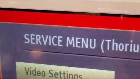 TELEFUNKEN LCD LED ALL MODEL TV. SERVICE MENU. SERVICE MODE. Factory reset.