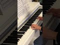 Play piano: music &quot;Beautiful far away&quot; (&quot;The Glorious Future&quot;) on the piano