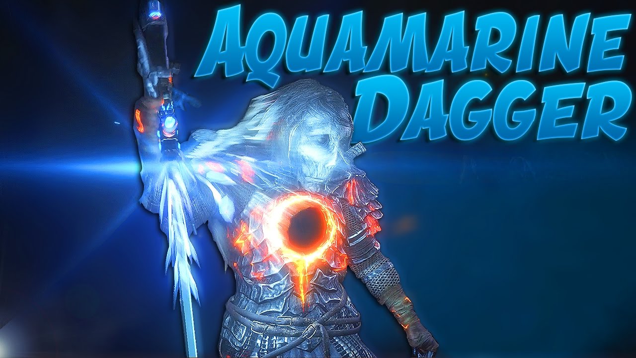 Dark Souls 3 DLC Weapons Aquamarine Dagger THE LIGHTSABER DAGGER
