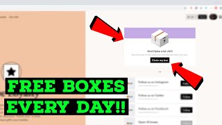 How to get a Free Box on Hybe EVERYDAY!!