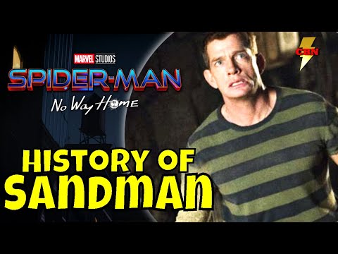 The History of the Sandman - Spiderman No Way Home - Marvel Comics Explained