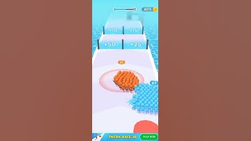 NOOB vs PRO vs HACKER in count master crowd runner 3d shorts! 3D NOOB vs PRO vs HACKER