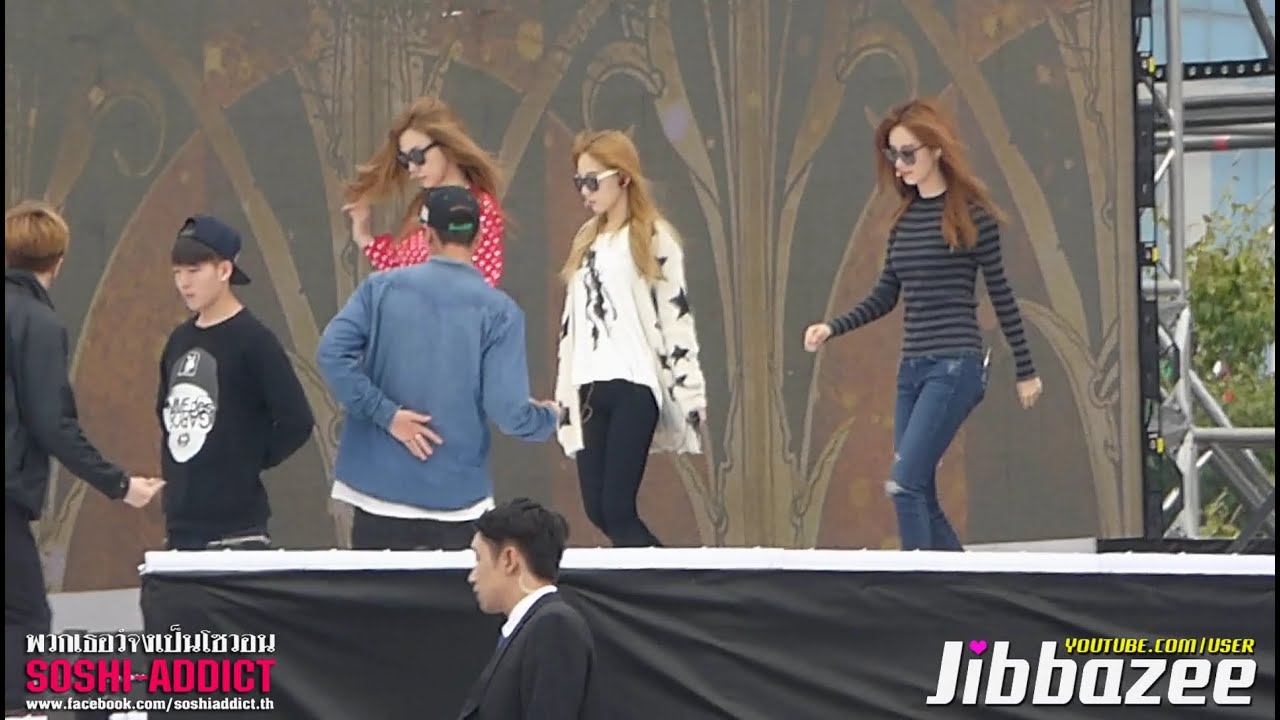 [Fancam] 141003 TaeTiSeo - Holler Rehearsal @ Osong Festival By Soshi-Addict (Jibbazee)
