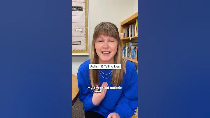 It’s often said that people on the autism spectrum are honest… 😬 #autism #autistic #therapy