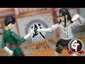 Rock Lee vs Neji Hyuga stop motion ロック・リー VS 日向ネジ 李洛克VS日向寧次