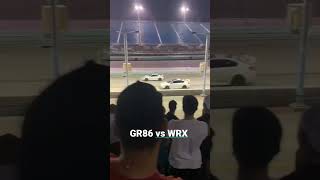 Gr86 Vs Wrx Drag Race 18 Mile