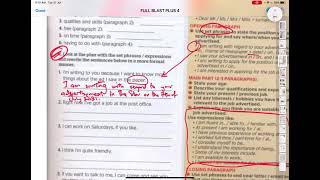 Form 4 - Unit 3b- Writing a formal letter of application / email (CEFR English)-Part 3