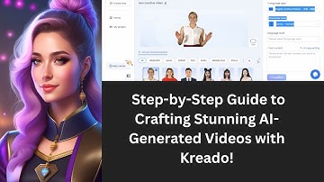 Unlocking AI Magic: Step-by-Step Guide to Crafting Stunning AI-Generated Videos with Kreado!