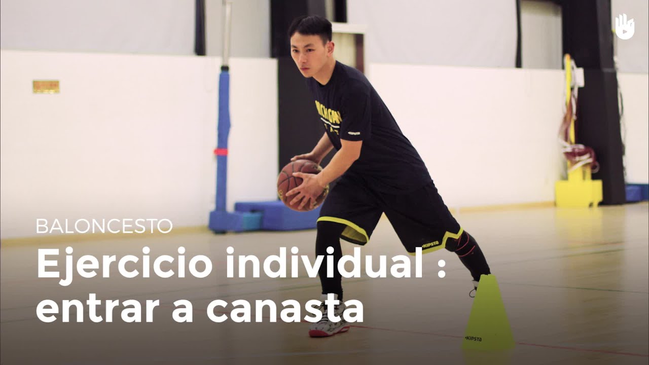 Ejercicio individual: entrar a canasta | Baloncesto - YouTube