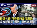拜登辯論表現不佳