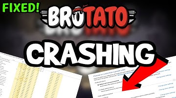 How To Fix Brotato Crashing! (100% FIX)