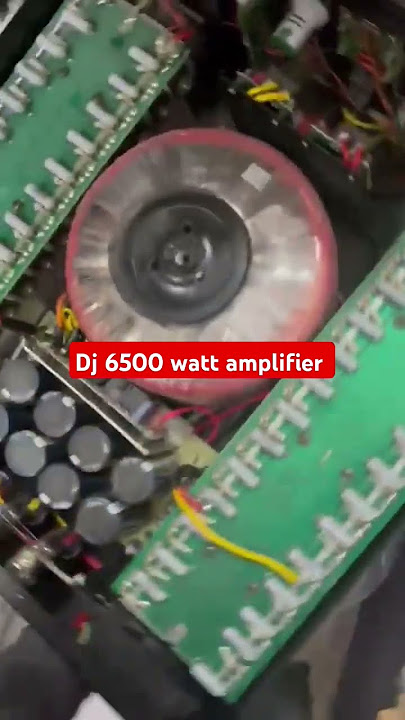 Dj Amplifier 6500 watt