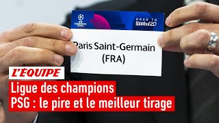 Ligue des champions : Le pire et le meilleur tirage pour le PSG