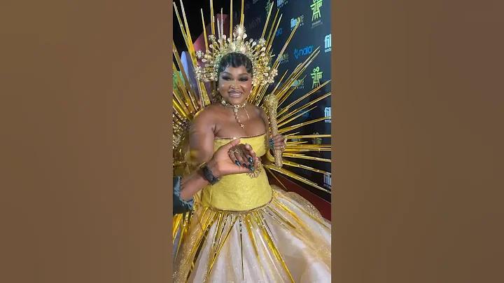 MERCY AIGBE THE OVERSABI ACTRESS STORM IYALODE MOVIE PREMIERE IN A MYSTERIOUS OUTFIT…#fyp #movie