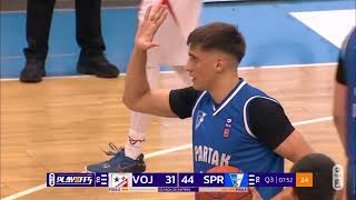 NLB ABA League 2 2023/24 highlights, Finals R1: Vojvodina mts - Spartak Office Shoes, (9.5.2024)