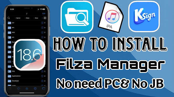 How to install Filza Manager No need PC& No JB | on iOS 18.6 - iOS 15 for iPhone/iPad All Devices