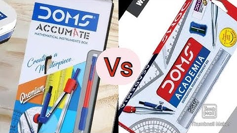 Newly Launched Doms Academia & Accumate Review & Unboxing Video|