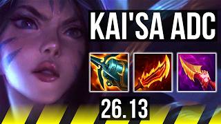 KAI'SA & Alistar vs YASUO & Poppy (ADC) | 55K damage | KR Challenger | 26.13