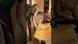 Have you ever seen a bench like this?