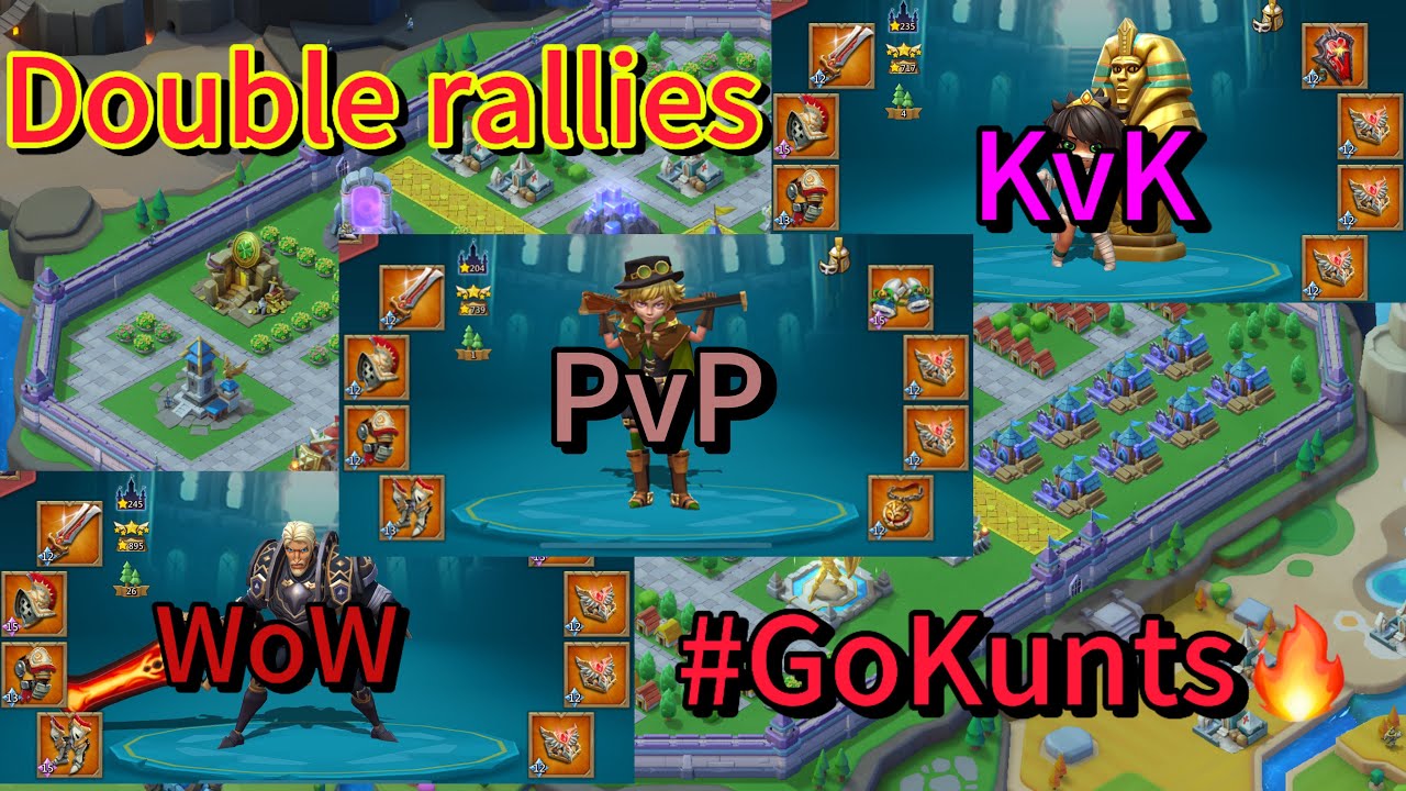 Quemando todo y a todos 🔥 PvP, RL Online, KvK, WoW Titán, Dobles y mucho más 🤩