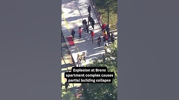 WATCH: Explosion at Bronx apartment complex causes partial building collapse