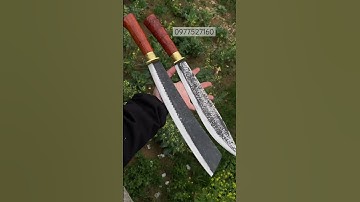Cặp dao đi rừng _qua đẹp #daophucsen #daodirung #daomeo
