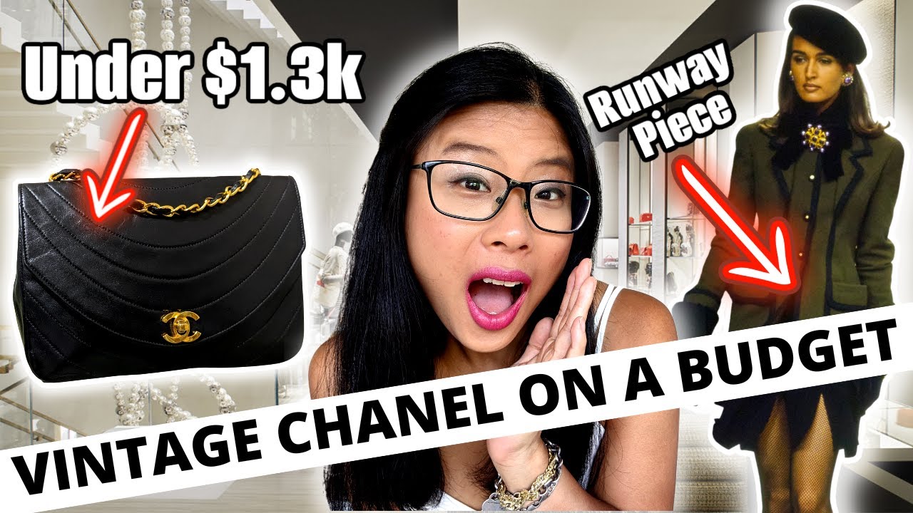My CHEAP VINTAGE CHANEL Collection  Chanel Handbags and Clothes all under  $1.3K!!! 