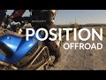 Offroad motorcycle position  big trail tips