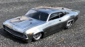 Team Associated DR10 first drive to check body rub and fail