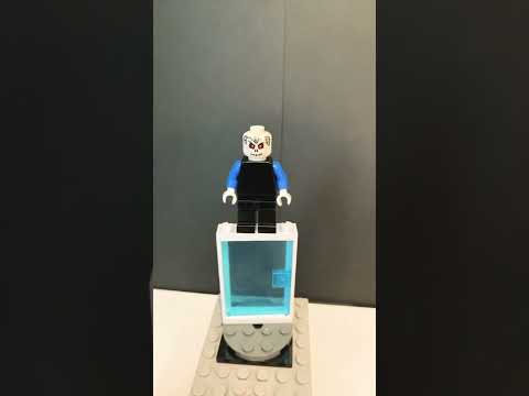 Custom Lego Sans from Undertale.