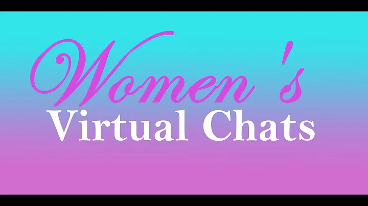 Virtual Chats - Michelle McLean hosts Ilene Becker...