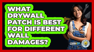What Drywall Patch Is Best For Different Wall Damages? - LearnToDIY360.com