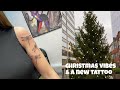 VLOG | getting my nails done, baking a christmas cake &amp; new tattoo!