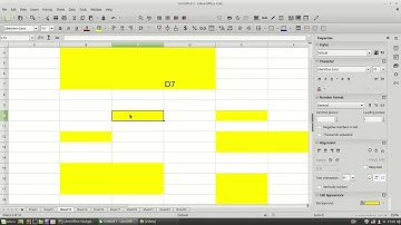 LibreOffice Calc - Navigate and Select