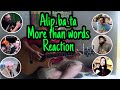 Reaction alip ba ta teks indo || more than words