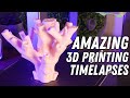 6 amazing 3d printing timelapses  made using the ankermake m5c 3d printer