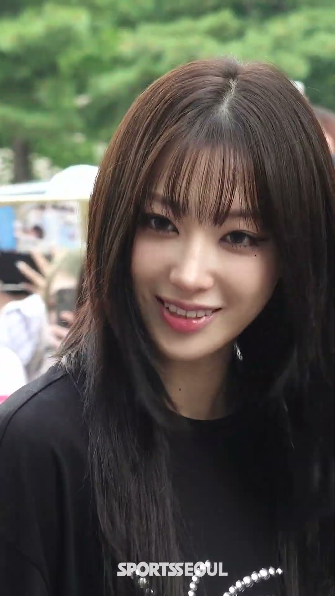 하이키 리이나, 실물 미모 무슨 일이야 '스모키도 청순'