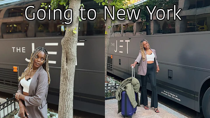 TRAVELING TO NEW YORK FOR THE FIRST TIME IN 'THE JET' FIRST CLASS LUXURY BUS| DC TO NEWYORK