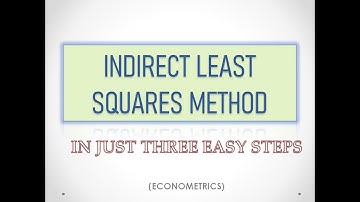 Indirect Least Squares Method