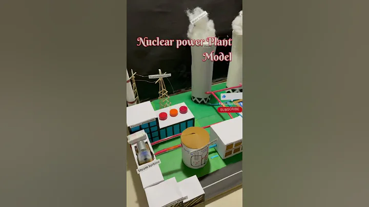 Nuclear power plant model #shorts #diy #school project_ NakulSahuArt - DayDayNews