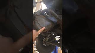 Jeep TJ Steering Box Bolts Welded into Poorly Done Rust Repair!