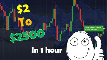 2$ to 2500$ in pocket option trading - Binary option is a scam - check the description